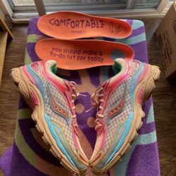 Saucony ProGrid Omni 9 Jae Tips To Do List Tan Mens 10.5 Used