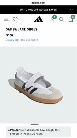 NWT Adidas Samba Mary Jane’s | Size 9 1/2