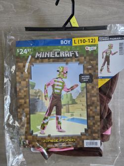 Halloween CostumeMinecraft, Kids 10-12, Brand New