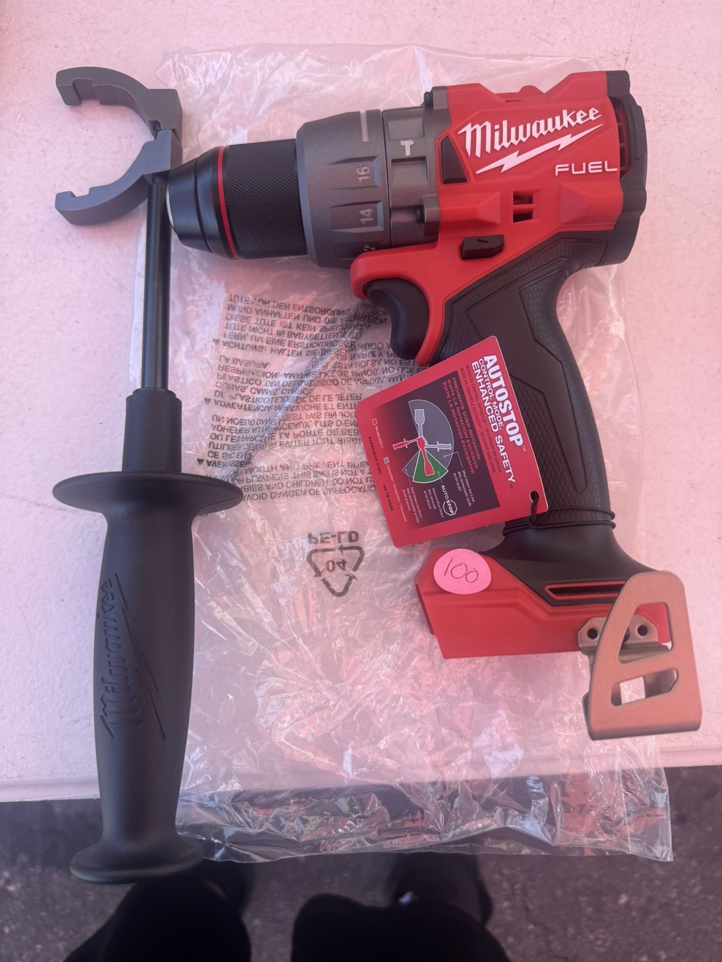 Milwaukee M18 FUEL 18V Lithium-Ion Brushless Cordless 1/2 in. Hammer Drill/Driver (Tool-Only)