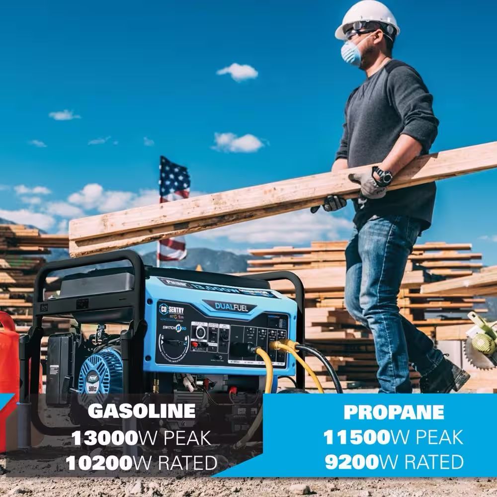 Pulsar PG13000BRCO 13000 Watt Dual Fuel Portable Generator