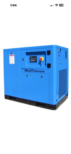 Maximus 10 HP Rotary Screw Air Compressor 230v Three Phase 38.8 CFM