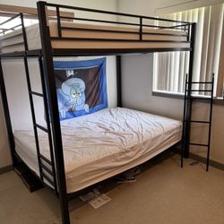 Like New Full/Full Bunk Bed Frame