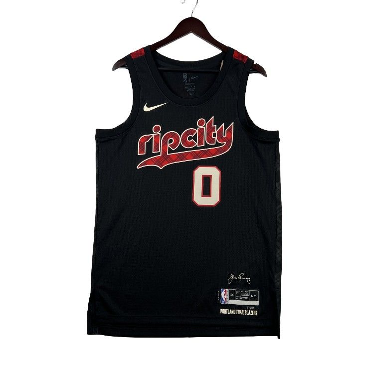 Nike Damian Lillard Portland Trail Blazers RIP CITY Authentic ADV Jersey SZ MEDIUM
