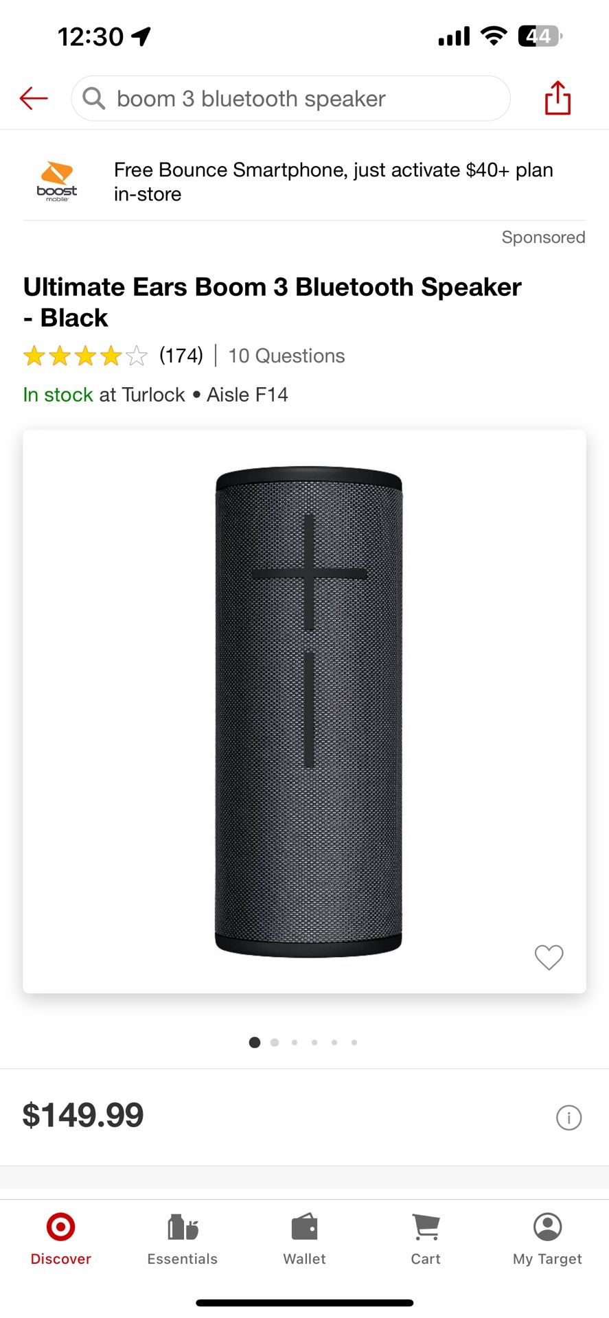 Boom 3 Bluetooth Speaker