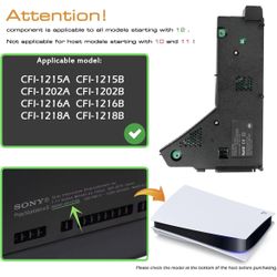 PS5 Power Supply ADP-400FR PA-1401-JT3 Internal Power for 1200 Series Host Source Replacement 