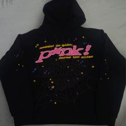 Sp5der P*NK Hoodie
