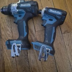 Makita Set Impack And Drill Batery And Charger