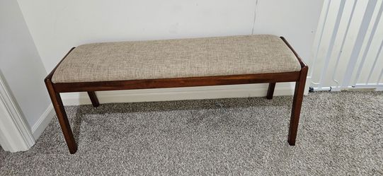 Wooden bench from Wayfair