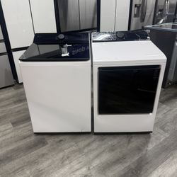 👑LG 5.5 CUBIC FT. TOP LOAD WASHER AND ELECTRIC DRYER SET👑