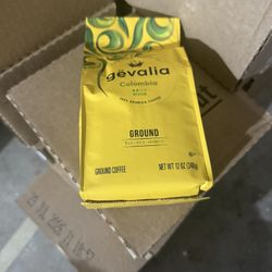 Gevalia Ground Coffee. Box With 6 Bags
