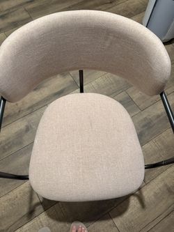 Pink office chair
