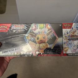 Prismatic Evolutions 2 Pack Booster Bundle And Surprise Box