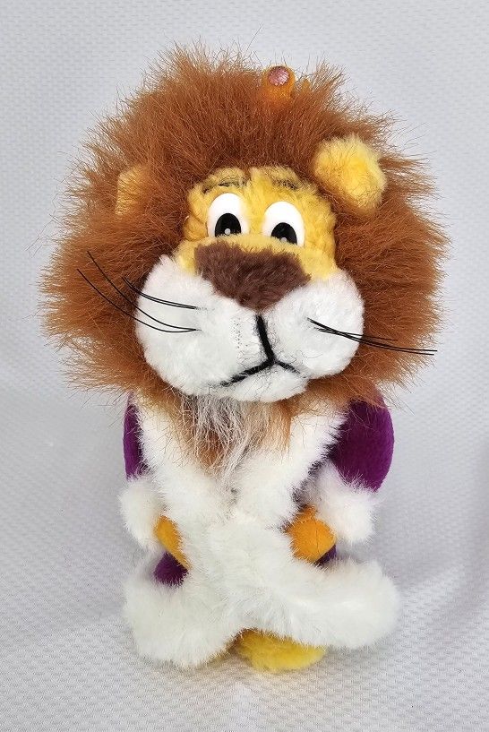 Vintage 1993 KING LION 8" Liberty Toy Plush