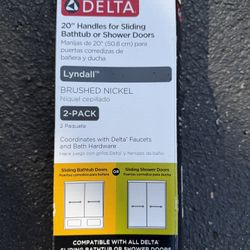Delta Handle For Glass Shower Door - 20” - $40 - NEW