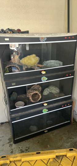 Reptile cages