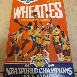 Wheaties NBA WORLD CHAMPIONS BACK-TO-BACI 