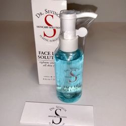 Dr. Sevinor Skincare Solutions Face Lift Solution 4 FL OZ, Brand New In Box Sealed