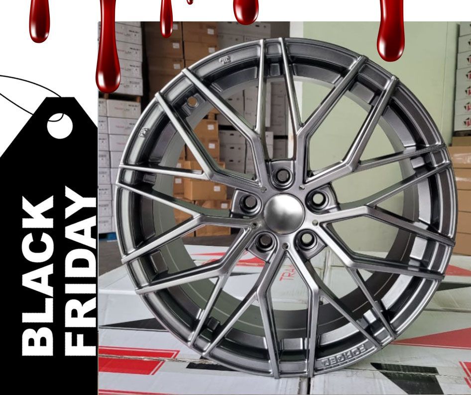 DBM DIM HYPER BLACK 17X7.5, 5X100/5X108/5X110/5X112/5X114.3