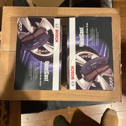 Bosch quiet cast premium disc brake pads two boxes