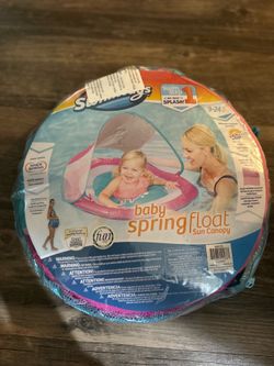 Swimways Sun Canopy Spring Float and LAYCOL Baby Float