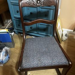 Small Antique Wooden Chair