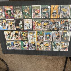 34 Brett Favre Football Cards With Rookie, Inserts, Premiums Green Bay Packers, Etc Legend HOF 