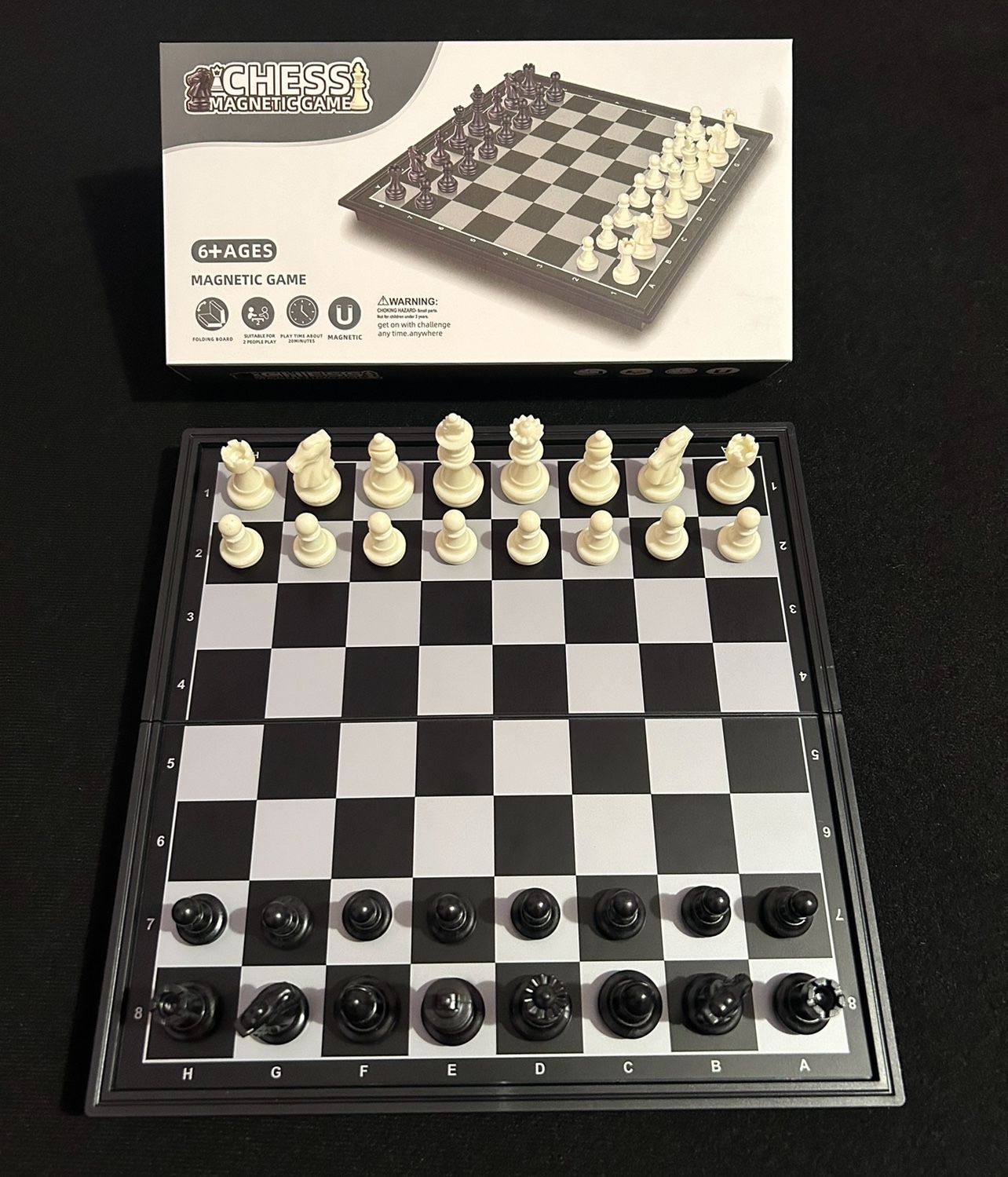 Magnetic Foldable Travel Chess Set