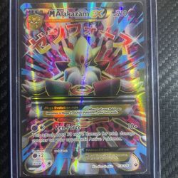 Pokémon Cards M Alakazam EX (Full Art)  XY Fates Collide 