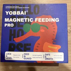 Magnetic Fish Feeding Ring – Strong Magnet Feeder for Betta Goldfish Shrimp, Stops Waste, Anti Jump, Works with Floating Pellets Frozen & Live Worm  •