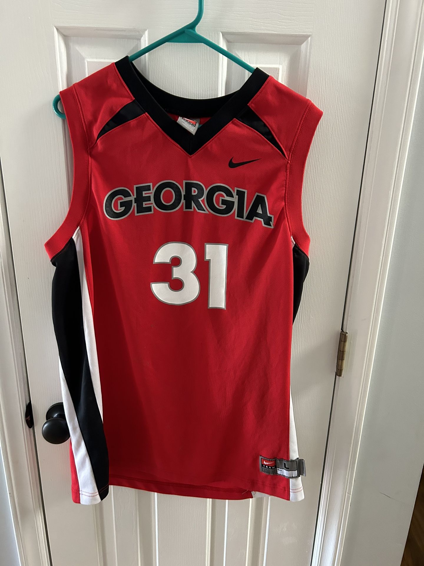 Nike Georgia Basketball Jersey Adult Large