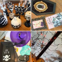 👻🎃 Huge Lot of Halloween Decor - Spooky Witches, Skeletons, Pumpkins, and more $200