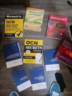 Nursing school textbooks OCN included practice tests