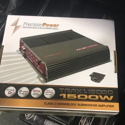 Precision Power 1500 Watt Amp On Sale Today