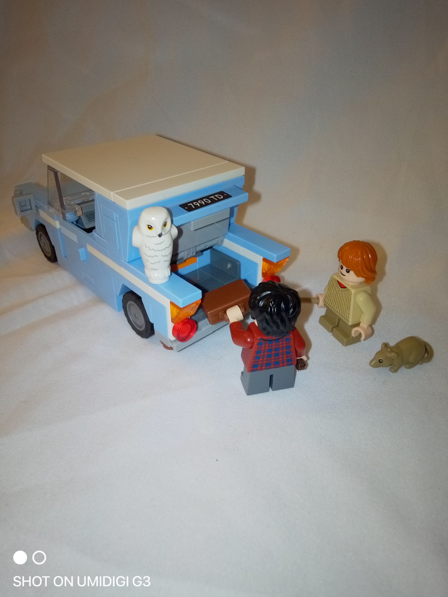 Lego Harry Potter Car Anglia Fly Howarts