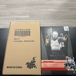 Hot Toys Star Wars Clone Commando Boss & Scorch 