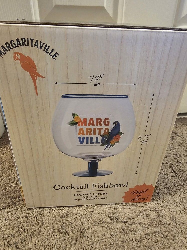Margarita Fish Bowl Glass