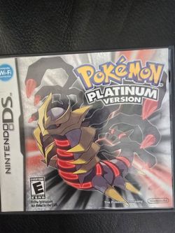 Pokémon Platinum Version Nintendo DS