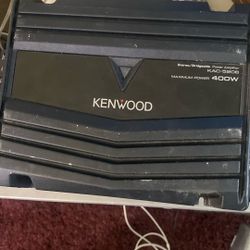 Kenwood 2 Channel Amp
