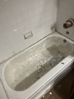 Resurfacing With Epoxy Paint Re-coat And Deep Clean 