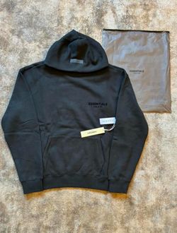 Essentials Fear of God Black Hoodie (Size XS)