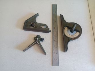 Mitutoyo combination square set..180-905