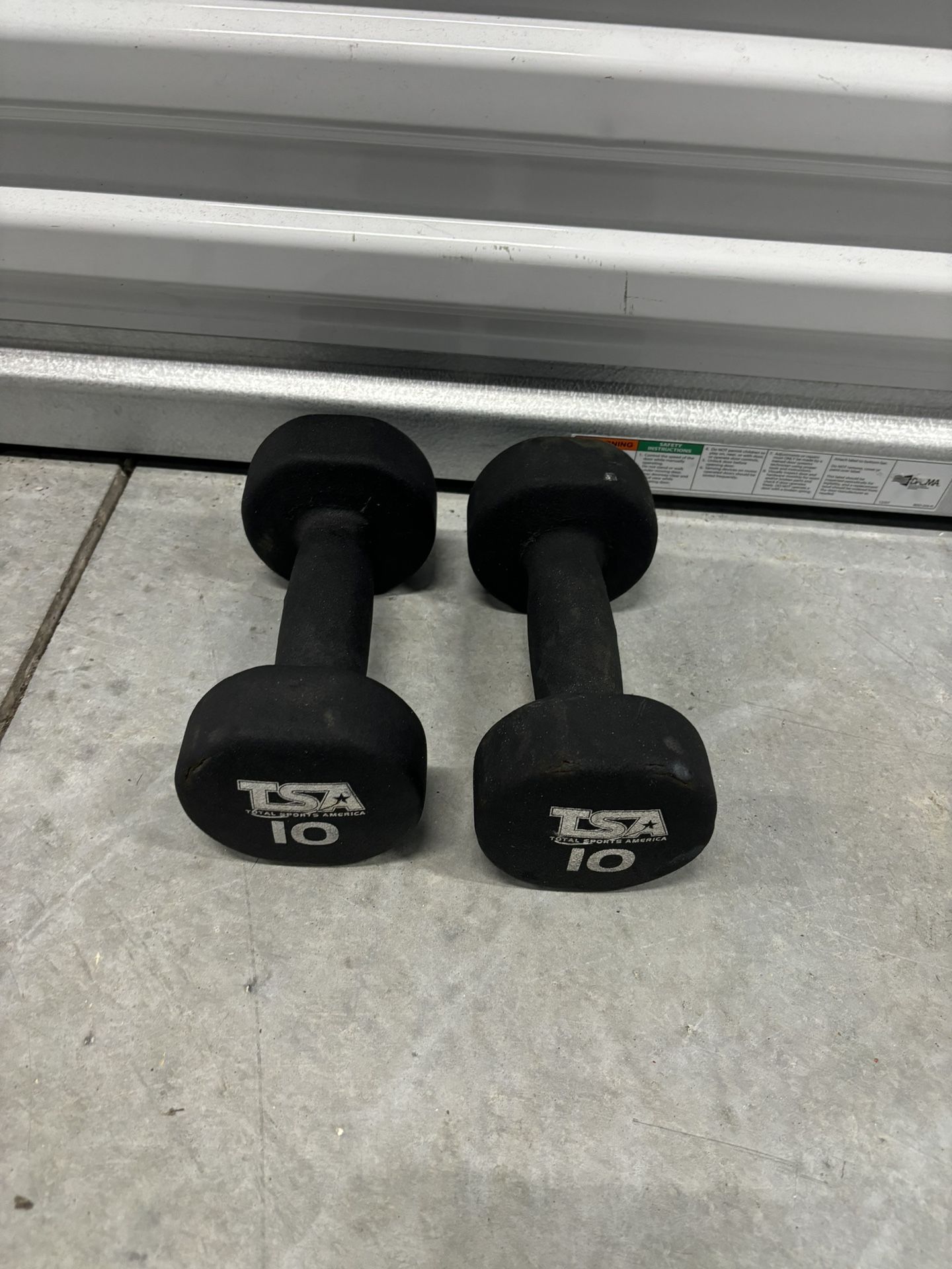 Dumbbells. Exercise Equipment