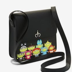 Loungefly Disney Pixar Remix Alien Crossbody Bag