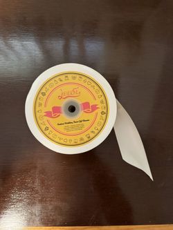 Ribbon white silky