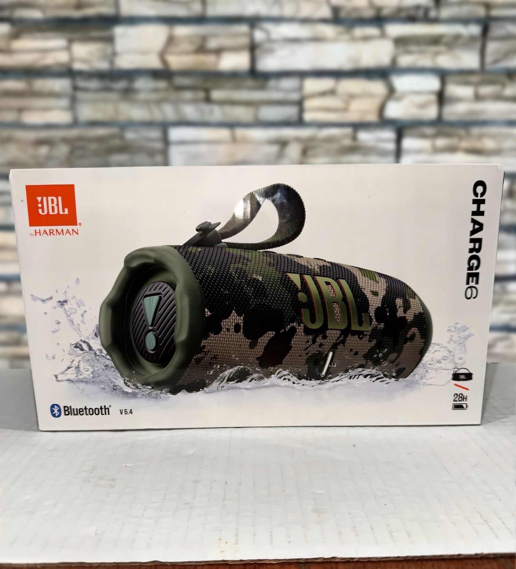 New & Certified JBL Charge 6 – | Newest Speaker Model | W Advanced Audio + JBL Warranty