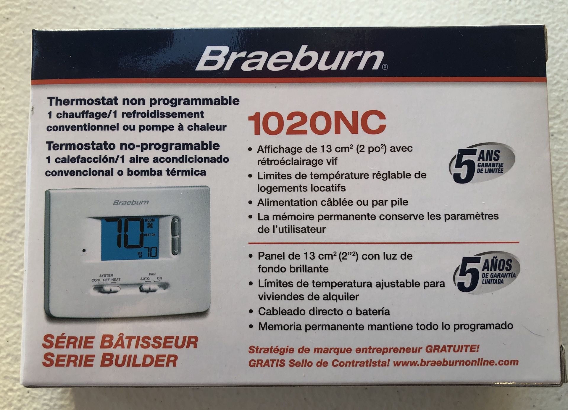 Braeburn Thermostat