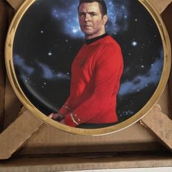 Star Trek Scotty Collectible Plate