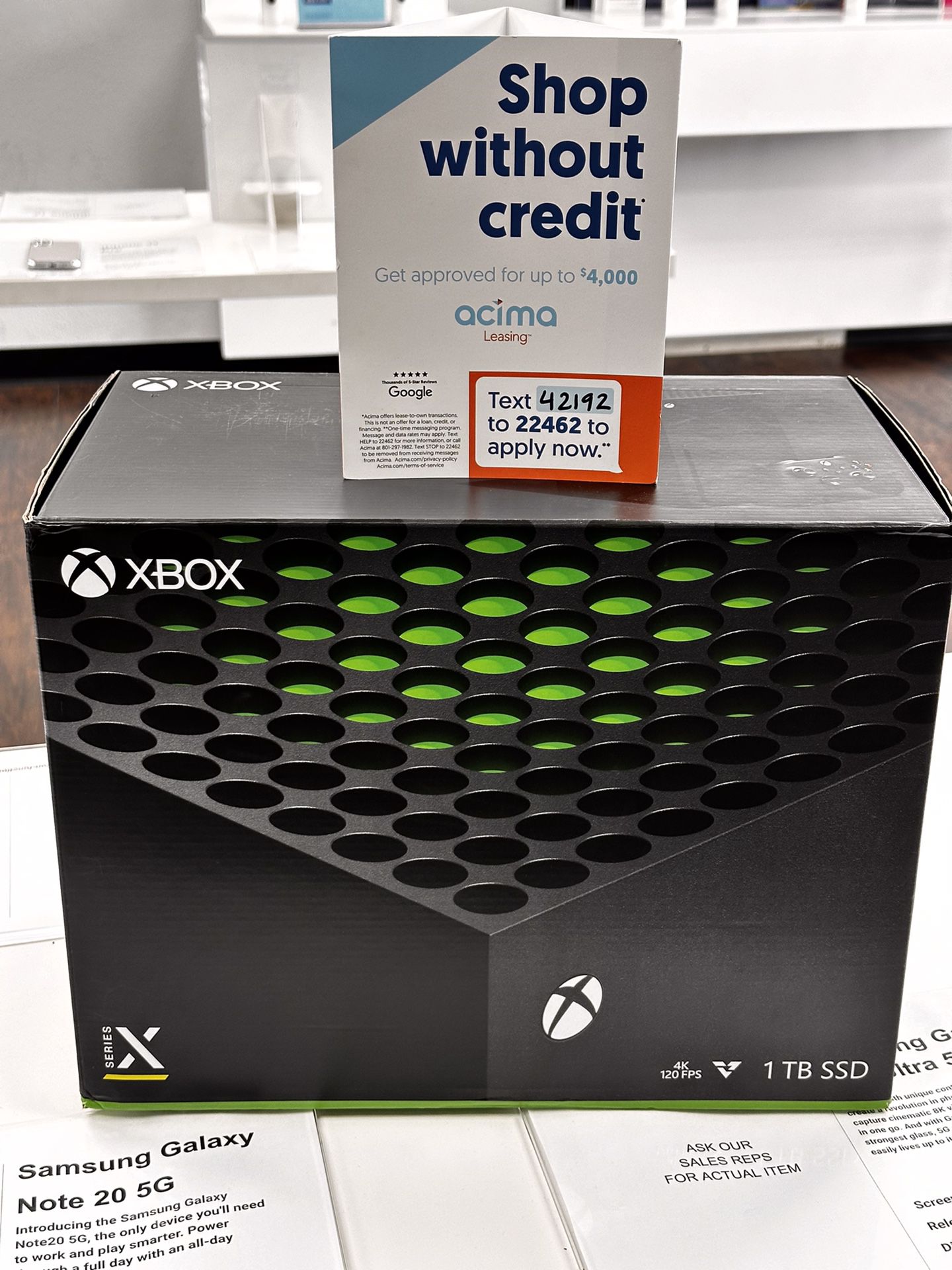 Microsoft Xbox Series X Gaming Console - Pay $1 Today to Take it Home and Pay the Rest Later!