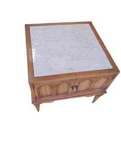 Mcm side tables marble top 2